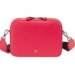 Outlet DuDu Caroline Umhängetasche Leder 24 cm himbeere