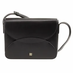 DuDu Umhängetaschen<Cefalonia Umhängetasche Leder 21 cm black rosa