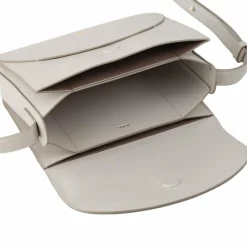 DuDu Umhängetaschen<Cefalonia Umhängetasche Leder 21 cm pearl grey