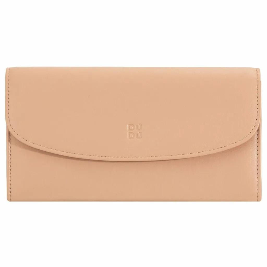 DuDu Damengeldbörsen Querformat<Colorful Gandia Geldbörse RFID Leder 19 cm puder rosa