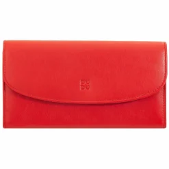 DuDu Damengeldbörsen Querformat<Colorful Gandia Geldbörse RFID Leder 19 cm flame red