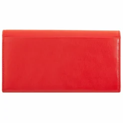 DuDu Damengeldbörsen Querformat<Colorful Gandia Geldbörse RFID Leder 19 cm flame red