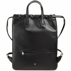 New DuDu Ellesmere City Rucksack Leder 44 cm black