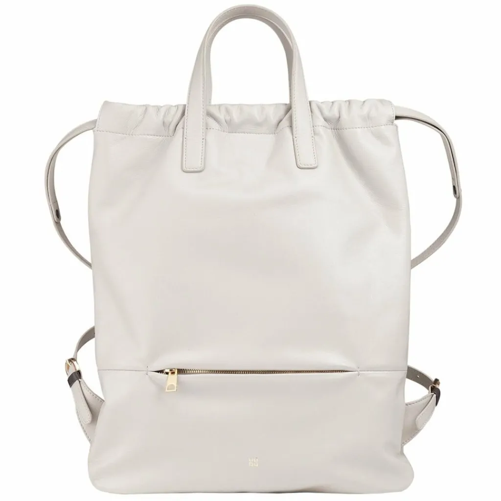 DuDu Lederrucksäcke|City Rucksäcke<Ellesmere City Rucksack Leder 44 cm pearl
