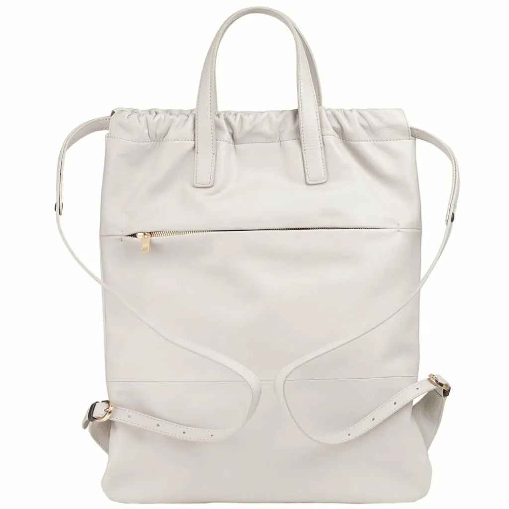 DuDu Lederrucksäcke|City Rucksäcke<Ellesmere City Rucksack Leder 44 cm pearl
