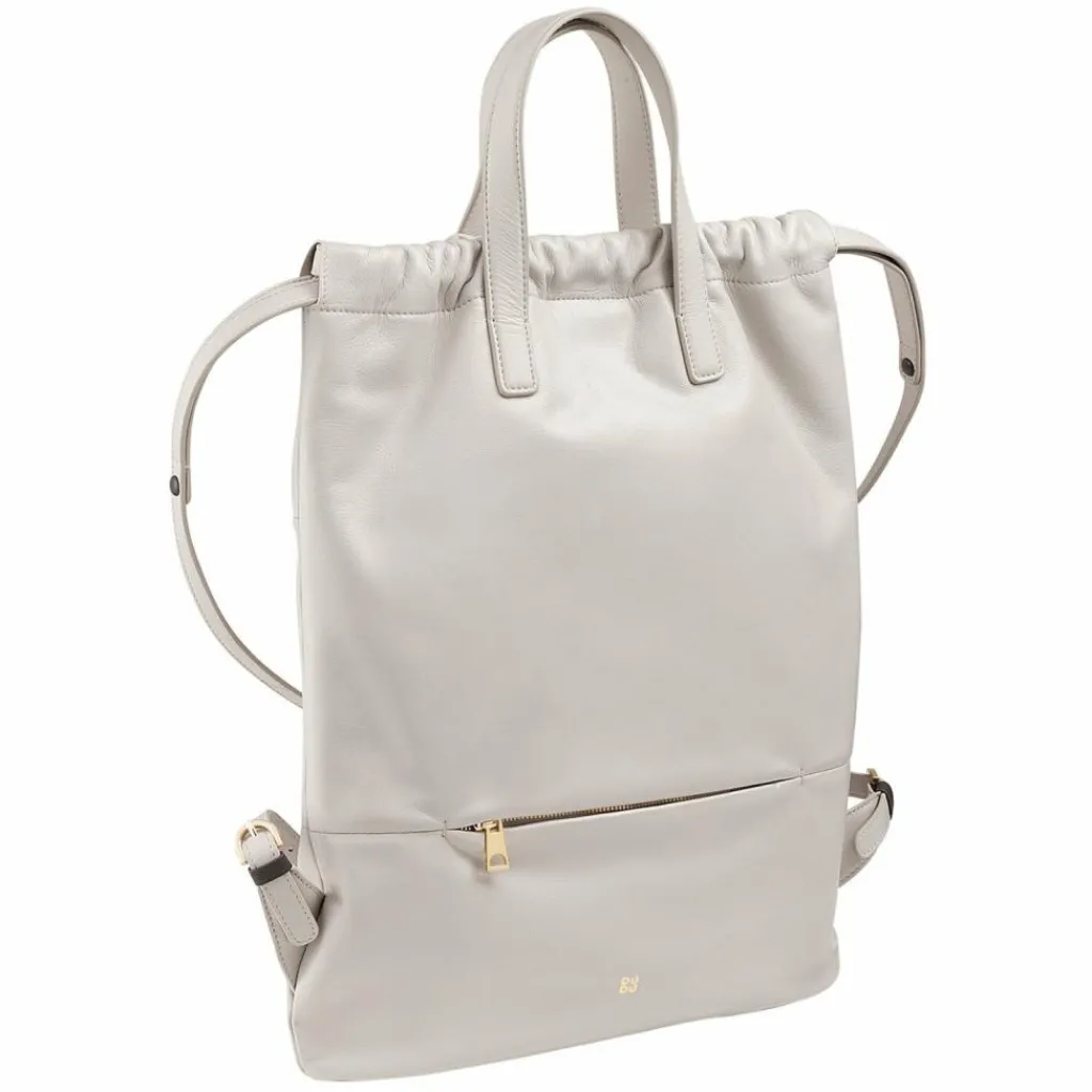 DuDu Lederrucksäcke|City Rucksäcke<Ellesmere City Rucksack Leder 44 cm pearl