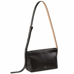 DuDu Umhängetaschen<Fiji Umhängetasche Leder 27 cm schwarz rose