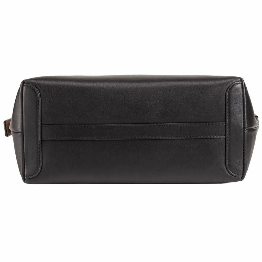 DuDu Umhängetaschen<Fiji Umhängetasche Leder 27 cm schwarz rose