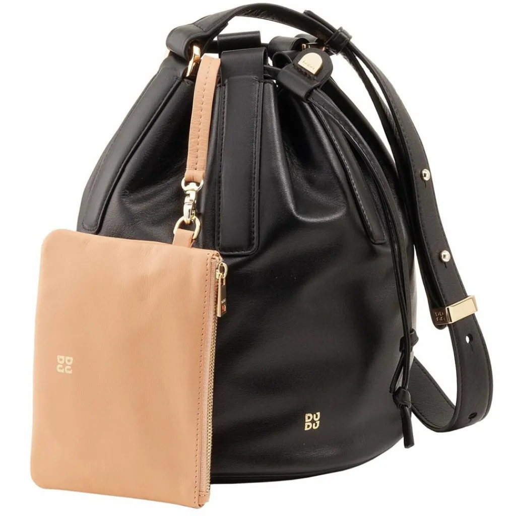 Online DuDu Filicudi Beuteltasche Leder 19 cm back rosa