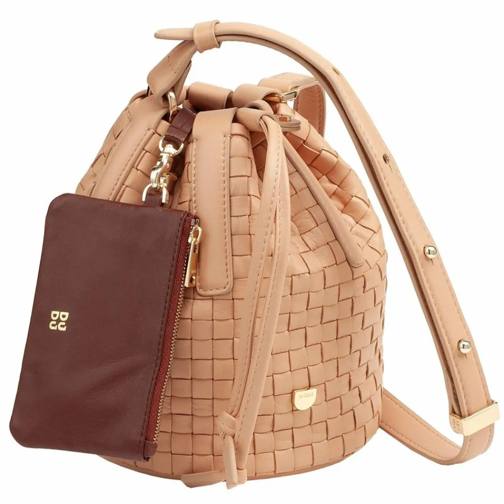 DuDu Umhängetaschen|Beuteltaschen<Filicudi Beuteltasche Leder 14 cm blush rose