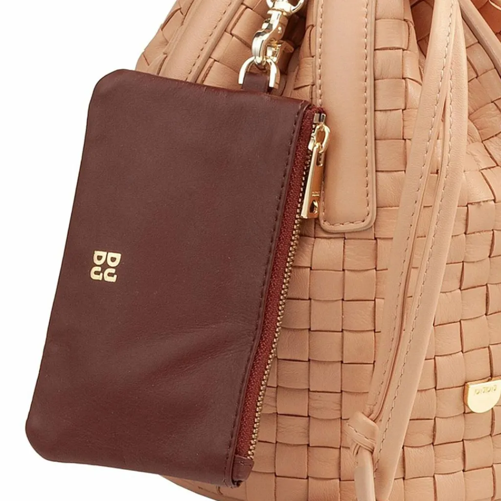 DuDu Umhängetaschen|Beuteltaschen<Filicudi Beuteltasche Leder 14 cm blush rose