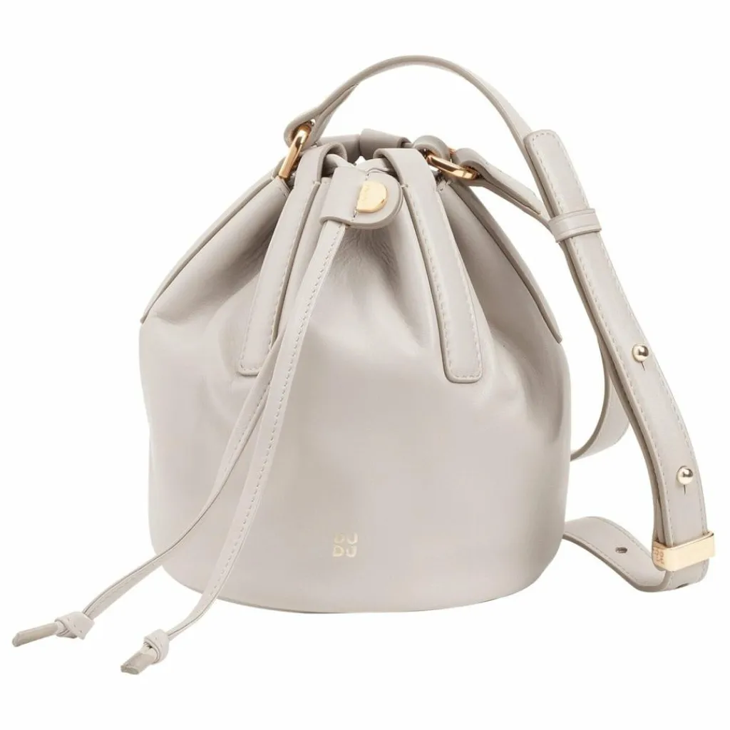 Discount DuDu Filicudi Beuteltasche Leder 14 cm pearl grey