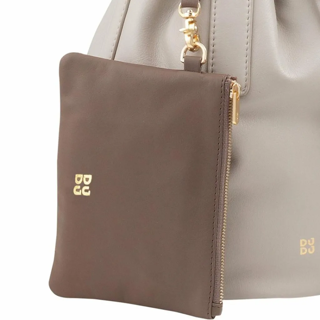 DuDu Filicudi Beuteltasche Leder 19 cm