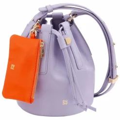 DuDu Beuteltaschen|Umhängetaschen<Filicudi Beuteltasche Leder 14 cm provence lilac