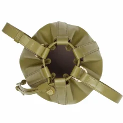 Best DuDu Filicudi Beuteltasche Leder 14 cm olive