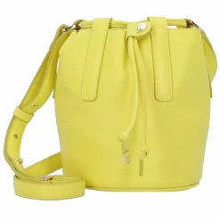 DuDu Beuteltaschen|Umhängetaschen<Filicudi Beuteltasche Leder 14 cm citrus yellow