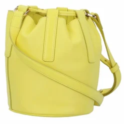 DuDu Beuteltaschen|Umhängetaschen<Filicudi Beuteltasche Leder 14 cm citrus yellow