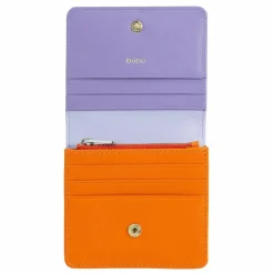 Clearance DuDu Flores Geldbörse Leder 10 cm provence lilac