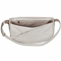 DuDu Schultertaschen|Henkeltaschen<Formentera Schultertasche Leder 34 cm pearl grey