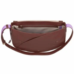 DuDu Schultertaschen|Henkeltaschen<Formentera Schultertasche Leder 34 cm chocolate brown