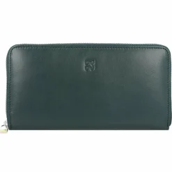 DuDu Herrengeldbörsen Querformat|Damengeldbörsen Querformat<Geldbörse Leder 19 cm mangrove