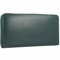 DuDu Herrengeldbörsen Querformat|Damengeldbörsen Querformat<Geldbörse Leder 19 cm mangrove