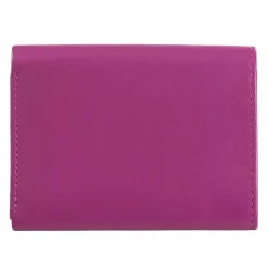 New DuDu Geldbörse Leder 10 cm fuchsia