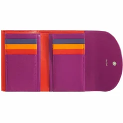 DuDu Damengeldbörsen Querformat<Geldbörse RFID Leder 13 cm fuchsia