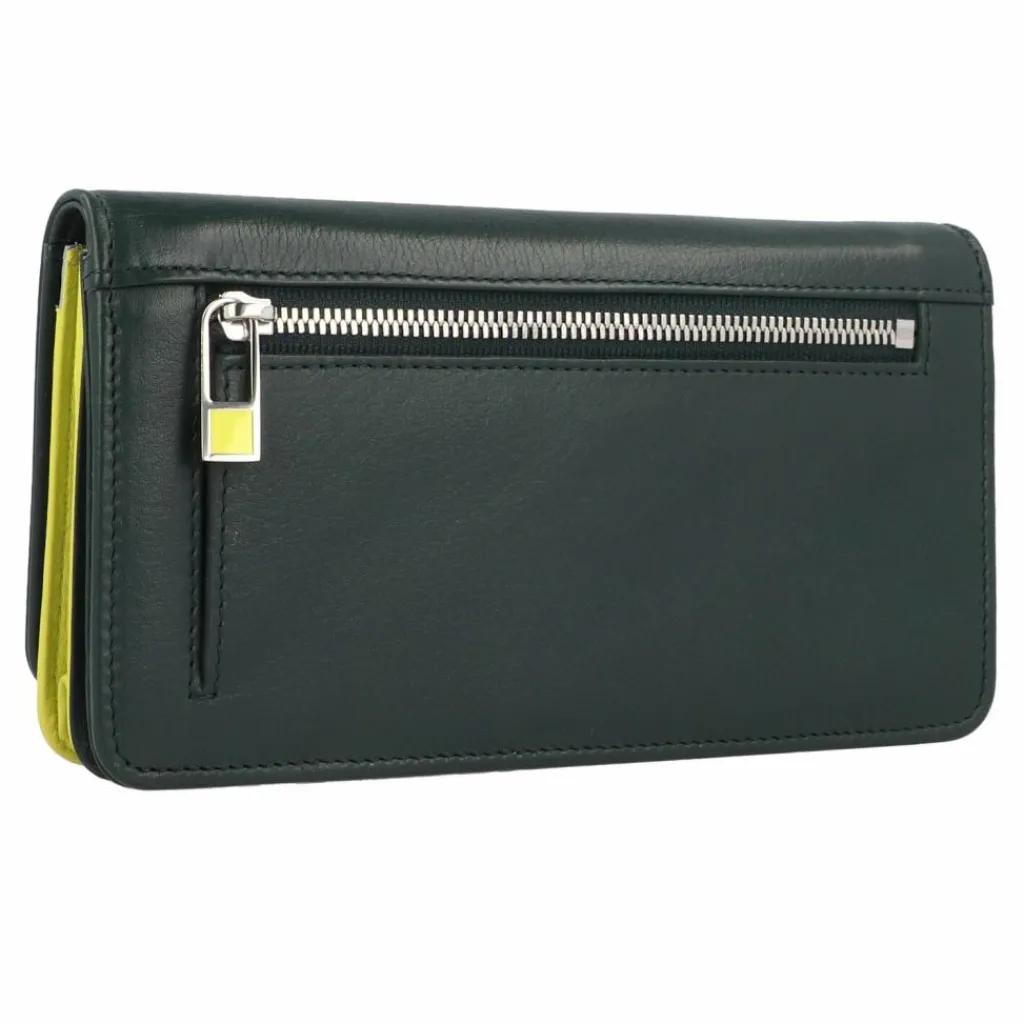 Best DuDu Geldbörse RFID Leder 17,5 cm mangrove