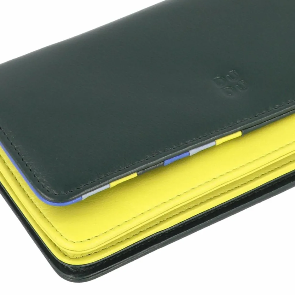 Best DuDu Geldbörse RFID Leder 17,5 cm mangrove