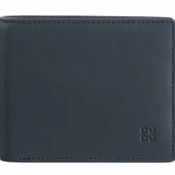 Hot DuDu Geldbörse RFID Leder 11 cm navy