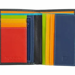 Hot DuDu Geldbörse RFID Leder 9,5 cm schwarz