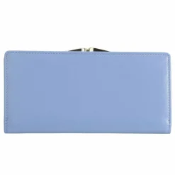 Outlet DuDu Geldbörse RFID Schutz Leder 19.5 cm pastellblau