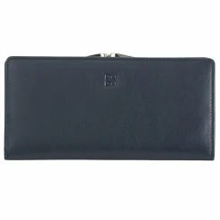 Sale DuDu Geldbörse RFID Schutz Leder 19.5 cm navy