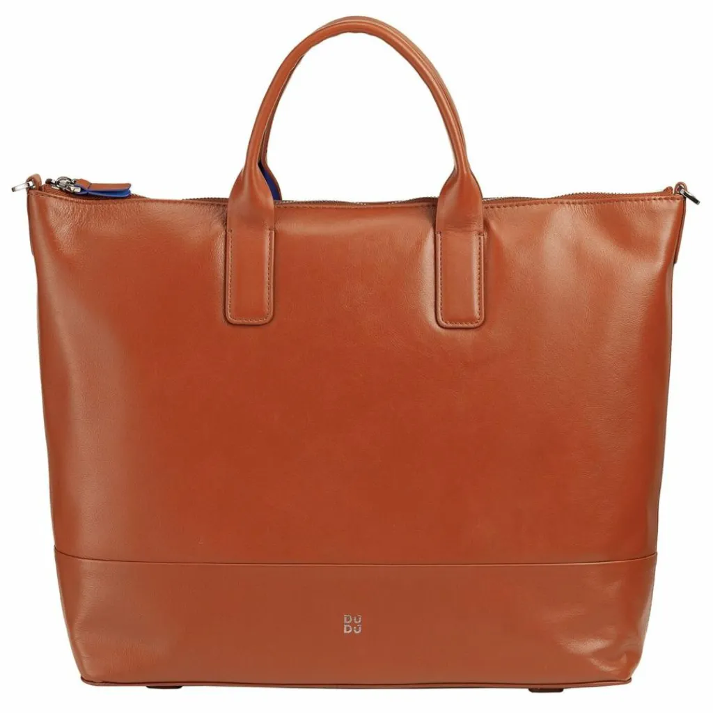 DuDu Shopper|Henkeltaschen<Halmahera Shopper Tasche Leder 40 cm cinnamon