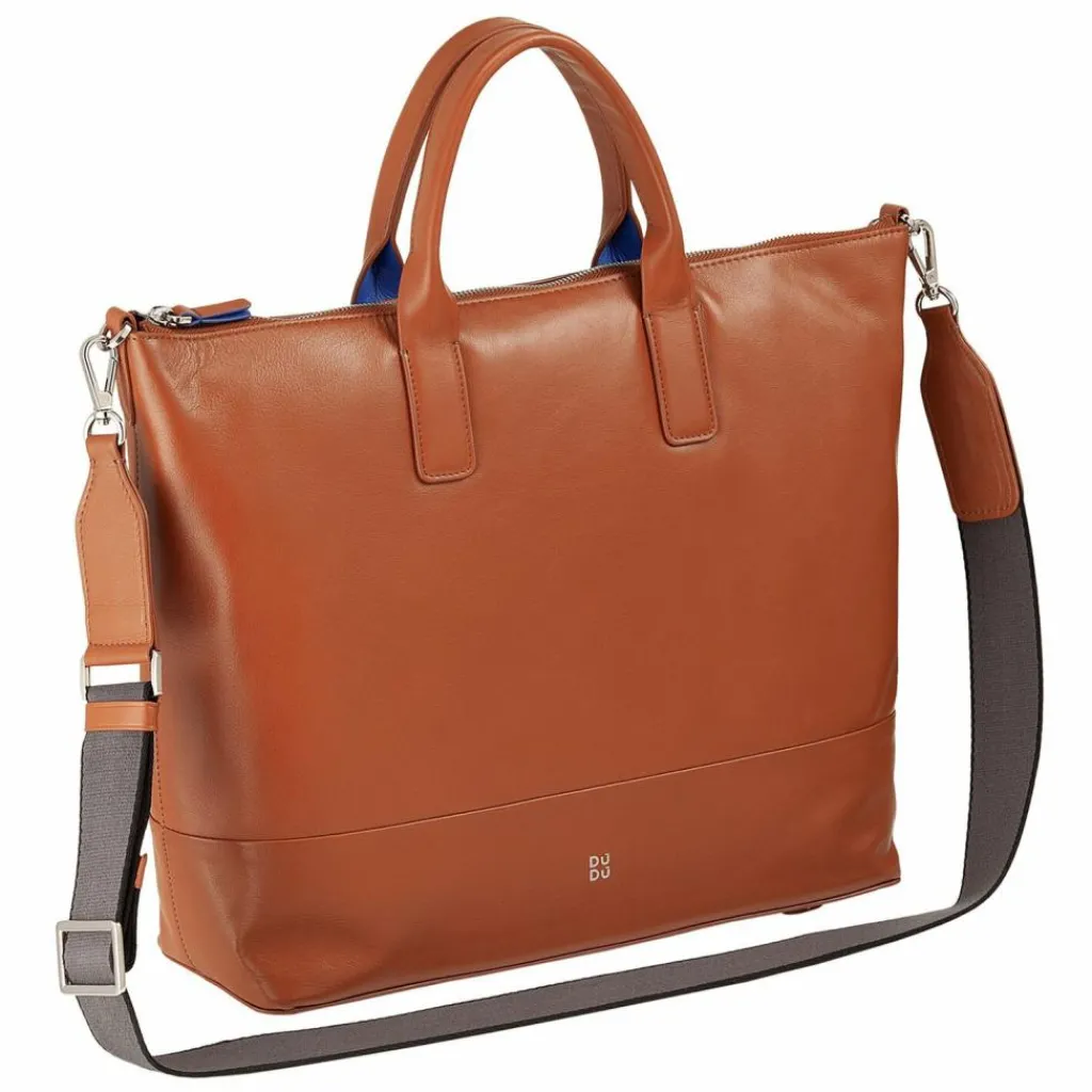 DuDu Shopper|Henkeltaschen<Halmahera Shopper Tasche Leder 40 cm cinnamon