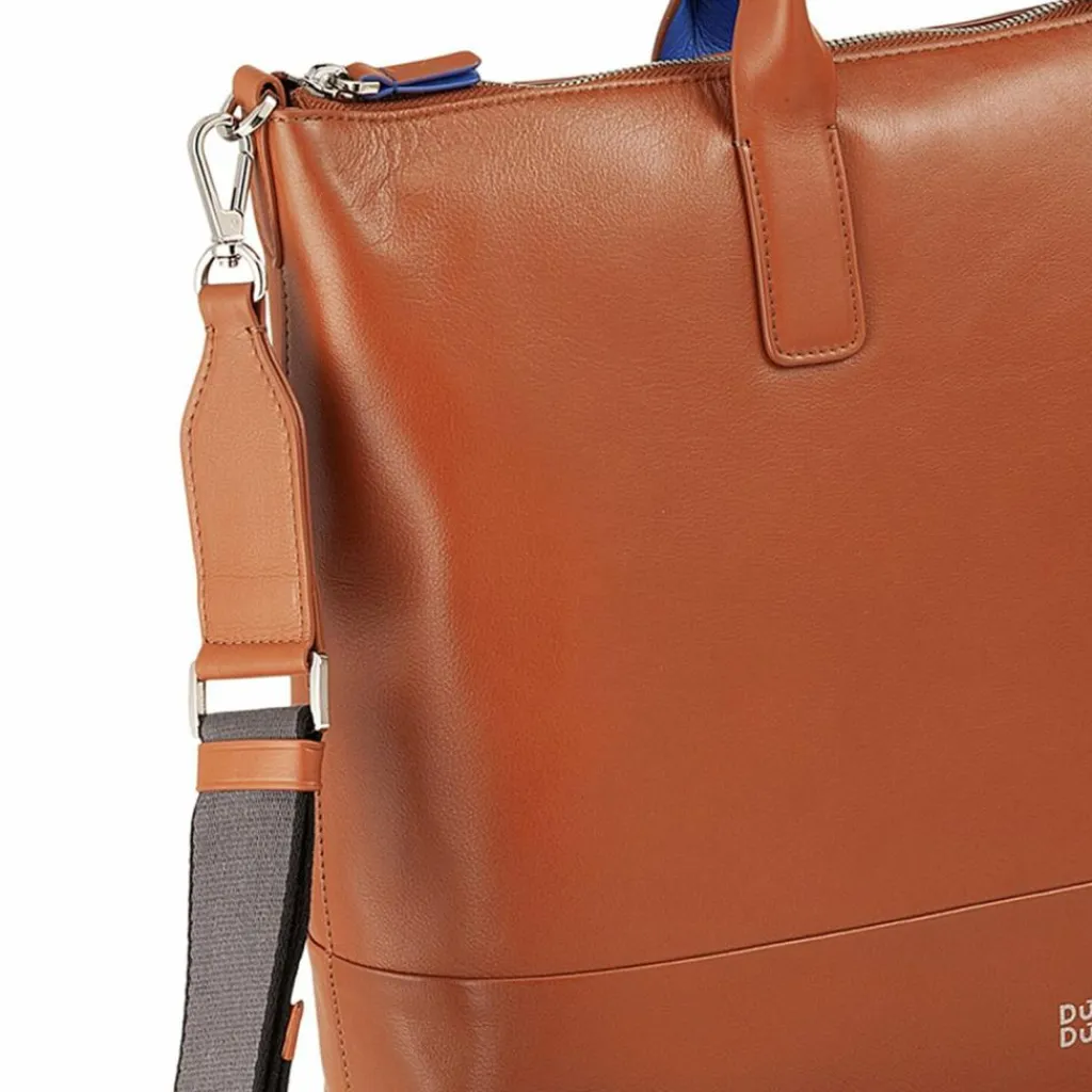 DuDu Shopper|Henkeltaschen<Halmahera Shopper Tasche Leder 40 cm cinnamon