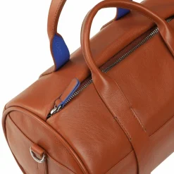 New DuDu Handtasche Leder 25 cm cinnamon