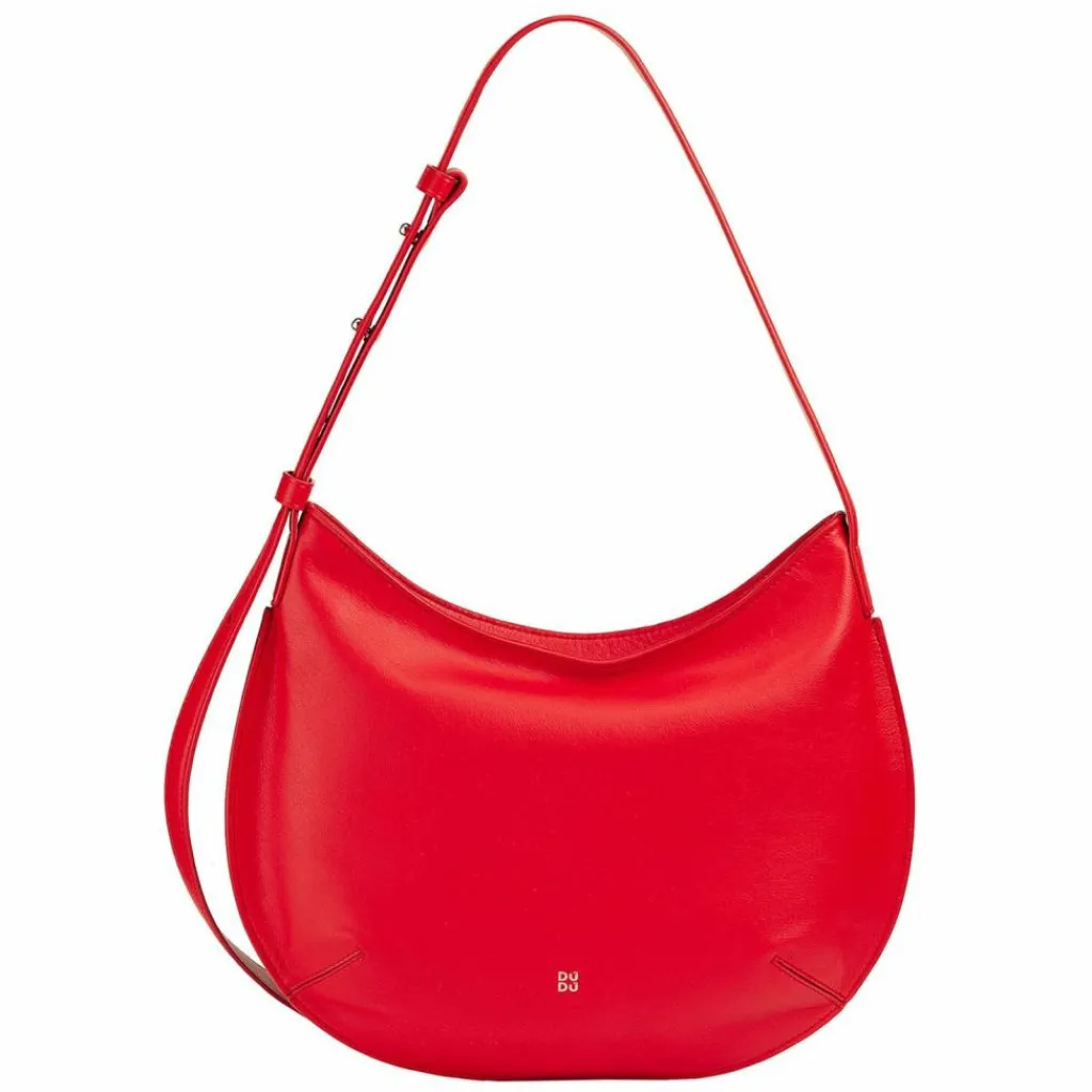 DuDu Henkeltaschen|Schultertaschen<Hispani Schultertasche Leder 34 cm red flame