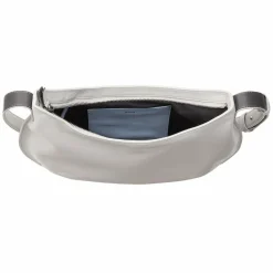 Best DuDu Hispani Schultertasche Leder 34 cm pearl grey