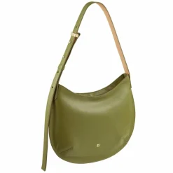 DuDu Schultertaschen|Henkeltaschen<Hispani Schultertasche Leder 34 cm olive