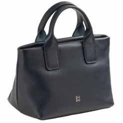 Sale DuDu Ibiza Handtasche Leder 22 cm navy