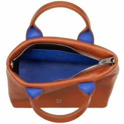 Outlet DuDu Ibiza Handtasche Leder 22 cm cinnamon