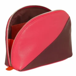 Best DuDu Malaga Kosmetiktasche Leder 20 cm raspberry