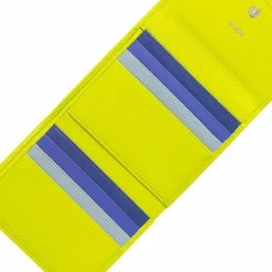 Outlet DuDu Malaita Geldbörse Leder 11 cm lime