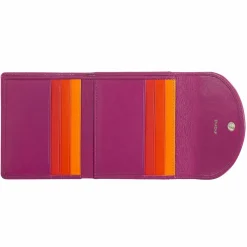 Best DuDu Malaita Geldbörse Leder 11 cm fuchsia