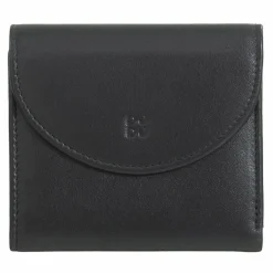 DuDu Damengeldbörsen Querformat<Malaita Geldbörse Leder 11 cm black-lavander