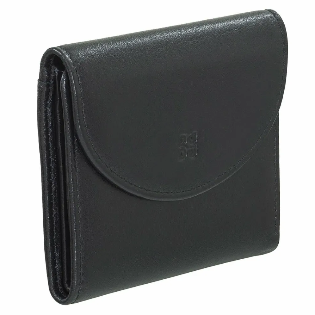 DuDu Damengeldbörsen Querformat<Malaita Geldbörse Leder 11 cm black-lavander