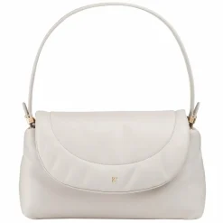 DuDu Schultertaschen<Melville Schultertasche Leder 31 cm pearl