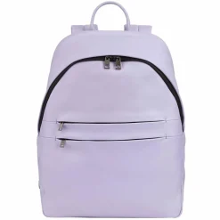 DuDu Lederrucksäcke|Daypacks<New York Daypack Leder 41 cm Laptopfach provence lilac